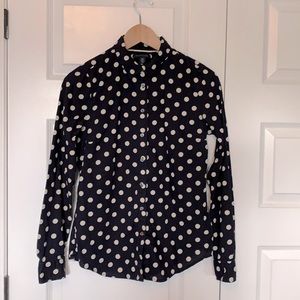 Women’s size S Tommy Hilfiger Polka dot shirt